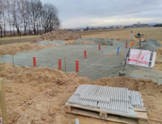 Budowa domu w Przecieszynie