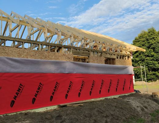 Budowa domu w Łaziskach Górnych