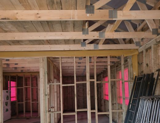 Budowa domu w Łaziskach Górnych