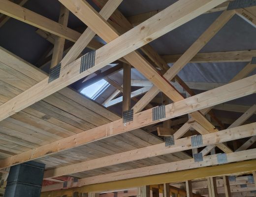 Budowa domu w Łaziskach Górnych