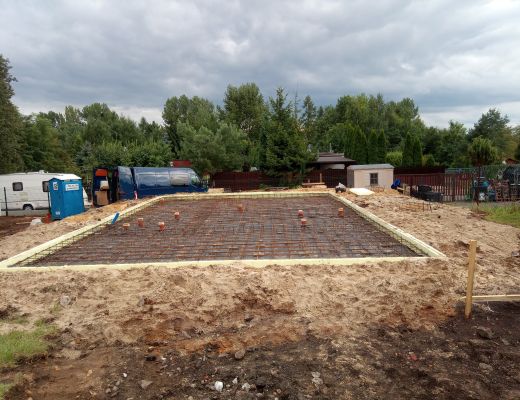 Budowa domu w Boguchwalowicach