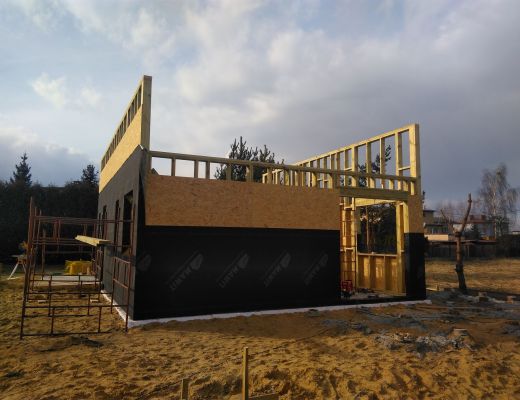 Dom szkieletowy w Imielinie