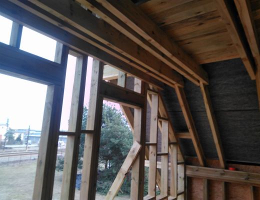 Dom szkieletowy w Imielinie