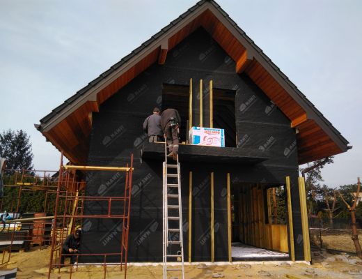 Dom szkieletowy w Imielinie