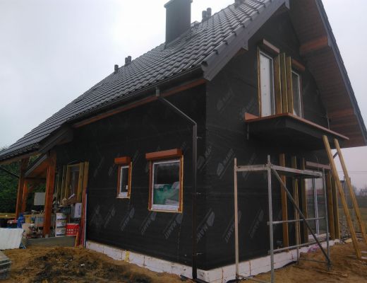 Dom szkieletowy w Imielinie