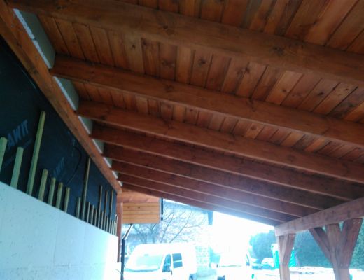 Dom szkieletowy w Imielinie