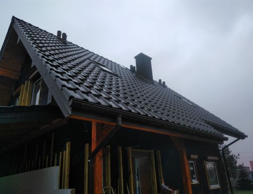 Dom szkieletowy w Imielinie