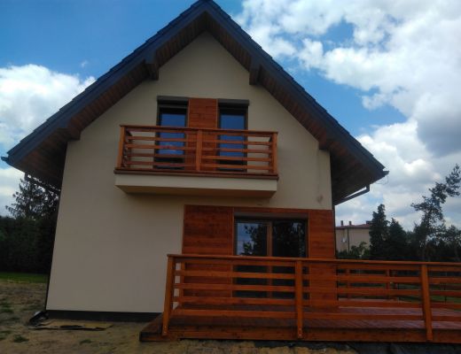 Dom szkieletowy w Imielinie