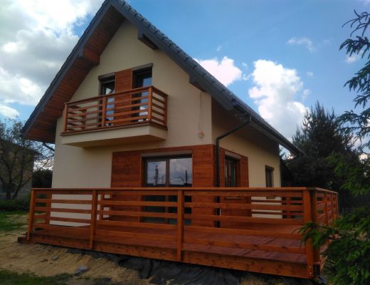 Dom szkieletowy w Imielinie