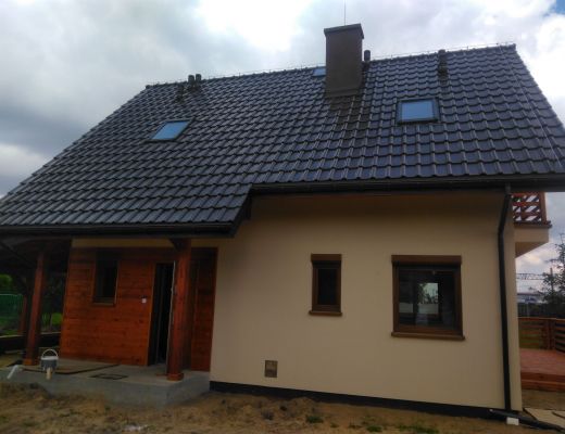 Dom szkieletowy w Imielinie