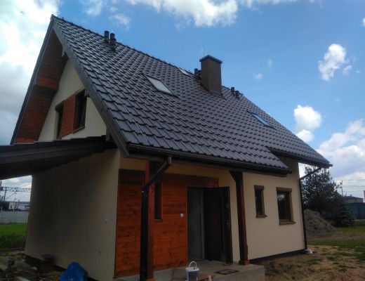 Dom szkieletowy w Imielinie