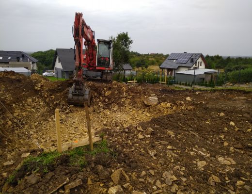 Budowa domu w Myszkowicach 