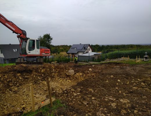 Budowa domu w Myszkowicach 