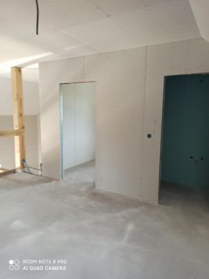 Budowa domu w Bruśku