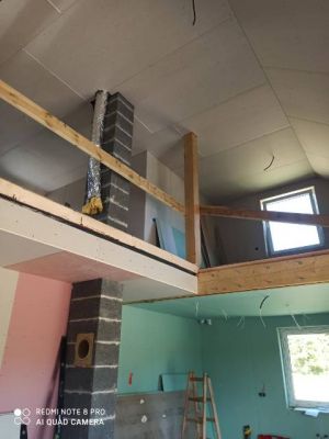 Budowa domu w Bruśku