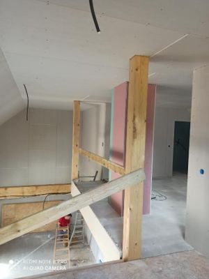 Budowa domu w Bruśku