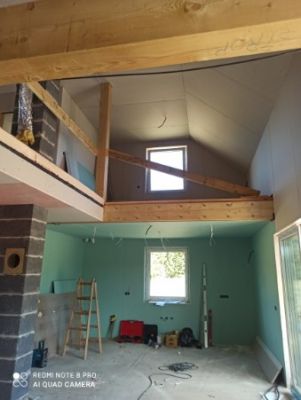 Budowa domu w Bruśku