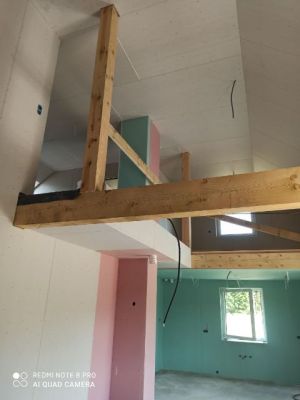 Budowa domu w Bruśku