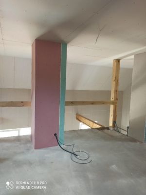 Budowa domu w Bruśku