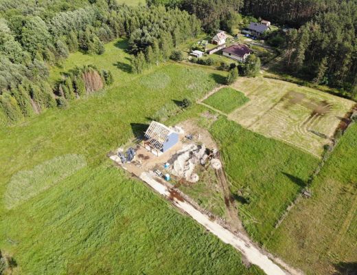 Budowa domu w Bruśku