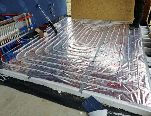 Budowa domu w Bruśku