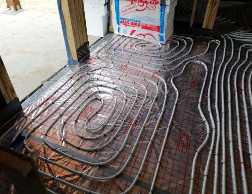 Budowa domu w Bruśku