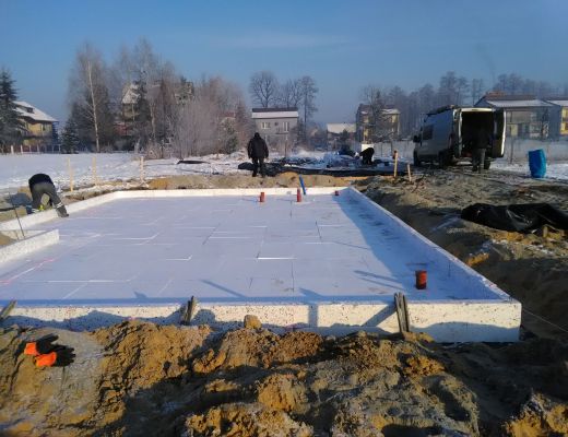 Budowa domu w Porębie Wielkiej