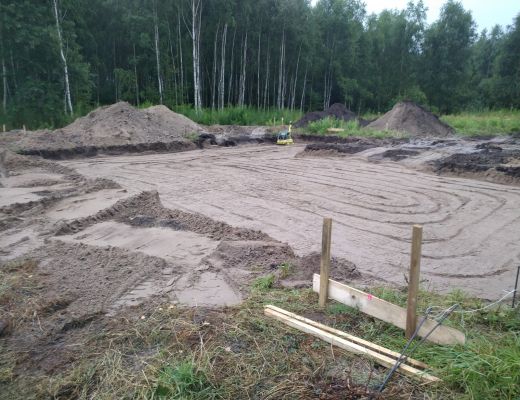 Budowa domu w Chełmie Śląskim