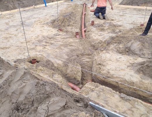 Budowa domu w Chełmie Śląskim