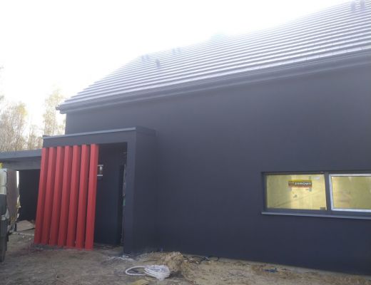 Budowa domu w Chełmie Śląskim