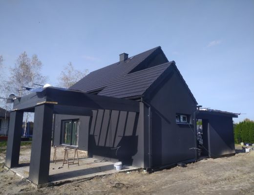 Budowa domu w Chełmie Śląskim