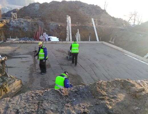 Budowa domu w Burowie gmina Zabierzów