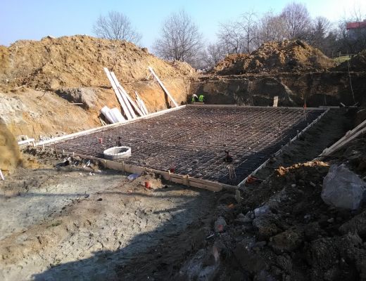 Budowa domu w Burowie gmina Zabierzów