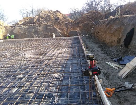 Budowa domu w Burowie gmina Zabierzów