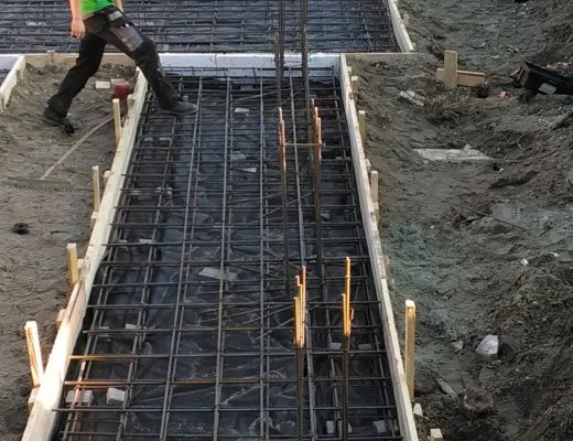 Budowa domu w Burowie gmina Zabierzów