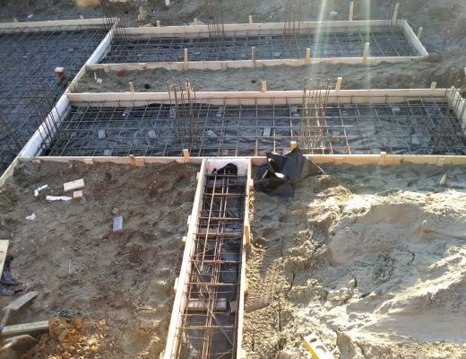 Budowa domu w Burowie gmina Zabierzów