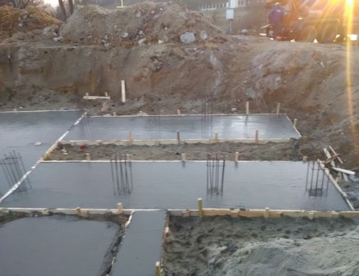 Budowa domu w Burowie gmina Zabierzów