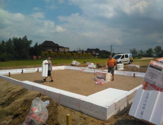 Budowa domu w Imielinie