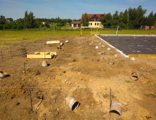 Budowa domu w Imielinie