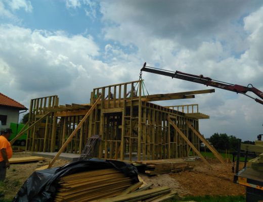 Budowa domu w Imielinie