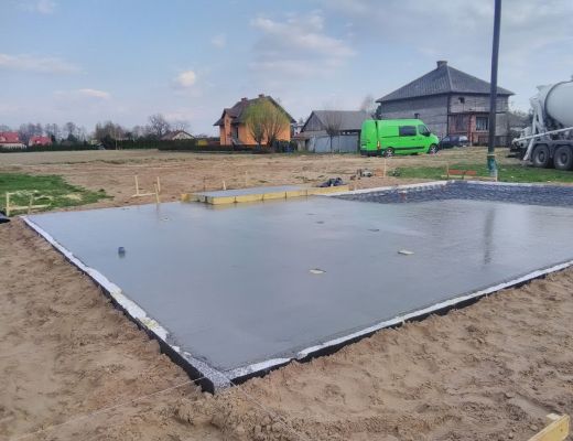 Budowa domu w Grojcu