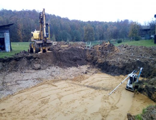 Budowa domu w Orzeszu