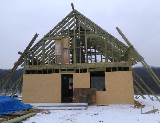 Budowa domu w Orzeszu