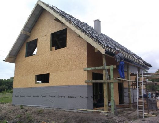 Budowa domu w Wojkowicach