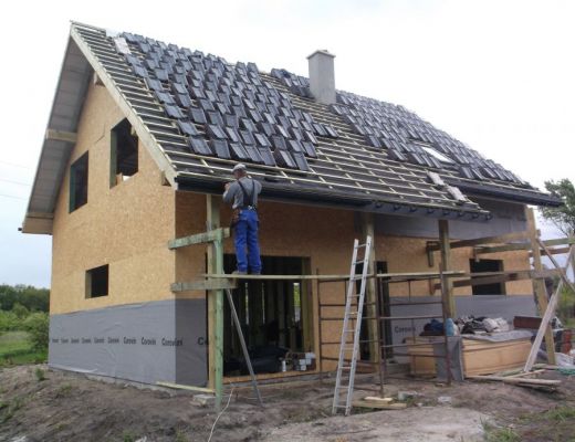 Budowa domu w Wojkowicach