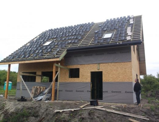 Budowa domu w Wojkowicach