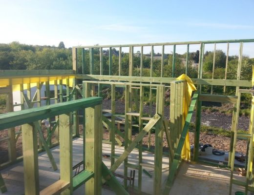 Budowa domu w Wojkowicach