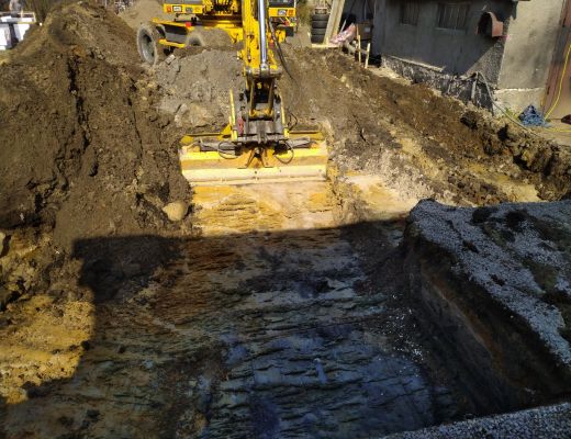 Budowa domu w Podlipiu