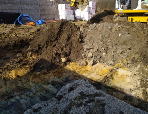 Budowa domu w Podlipiu