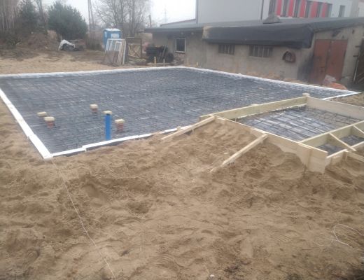 Budowa domu w Podlipiu